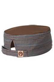 Brooklyn Cool Vent™ Beanie: Chocolate/Blue