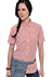 Gingham Womens Short-Sleeve Shirt - back view