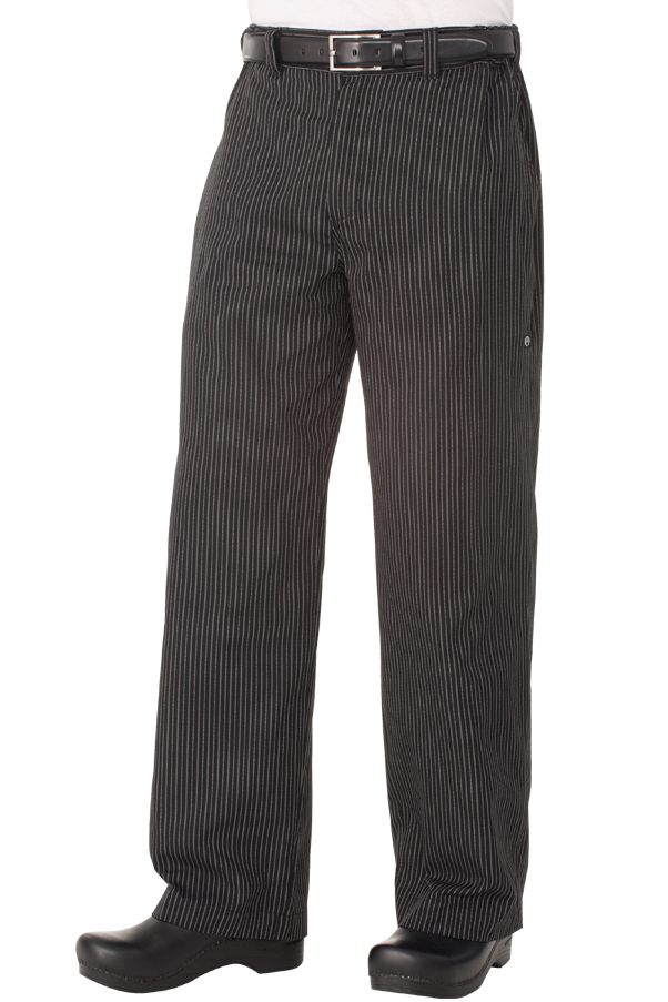 Professional Series Pant Gray Stripe CHEF WORKS APPAREL SDN BHD