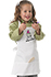 Kids With Bib Apron with Grill Screen Print - side view