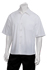Cool Vent™ Cook Shirt: White - back view