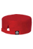 Basic Colored Beanie: Red - back view